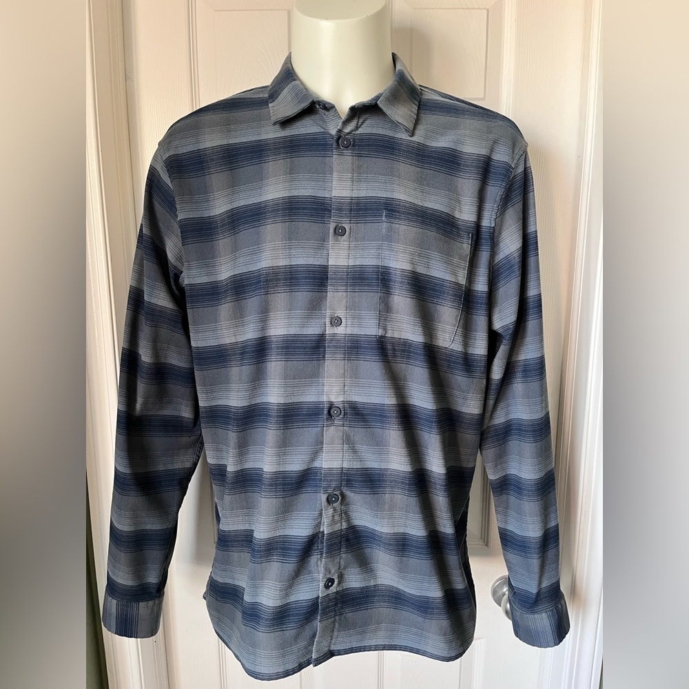 Mens Lululemon Mason Peak Flannel Button Up Shirt Size XL